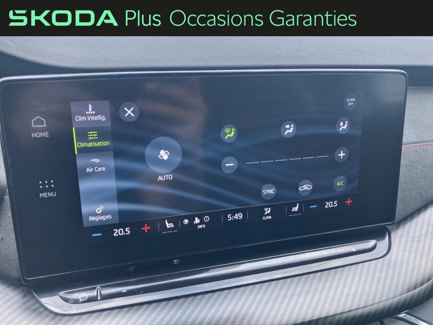 Voitures occasions ŠKODA OCTAVIA RS Villemomble