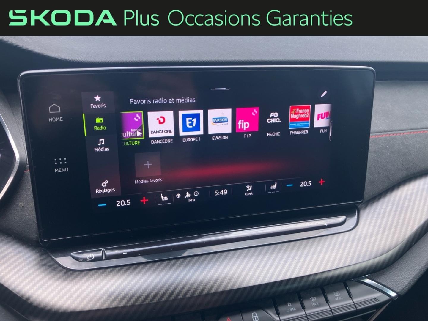 Voitures occasions ŠKODA OCTAVIA RS Villemomble