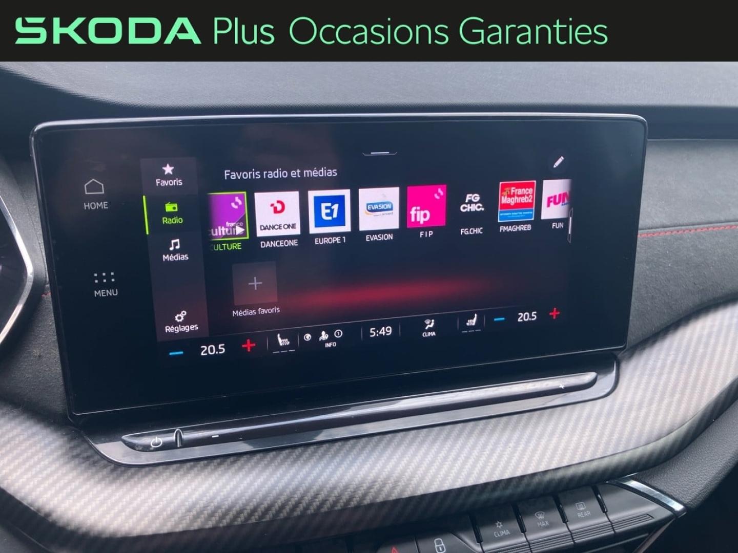 Voitures occasions ŠKODA OCTAVIA RS Villemomble