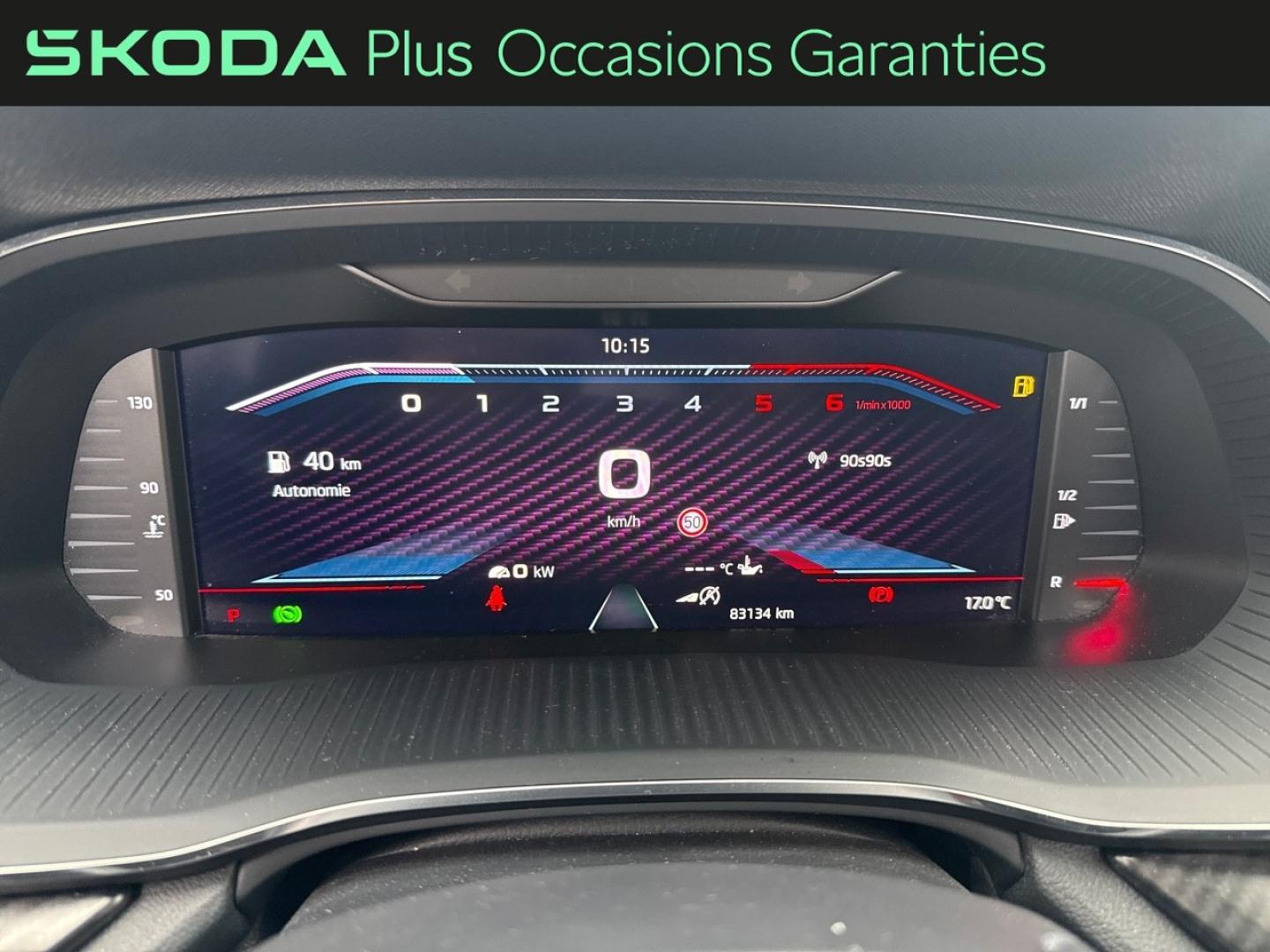 Voitures occasions ŠKODA Octavia Combi RS Villemomble