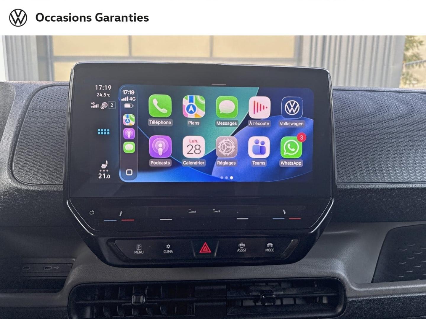 Voitures occasions VOLKSWAGEN UTILITAIRES ID. BUZZ CARGO Base Villemomble