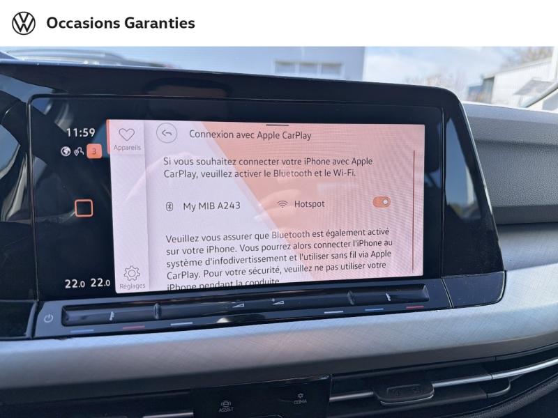 Voitures occasions VOLKSWAGEN GOLF Life 1st Rivery