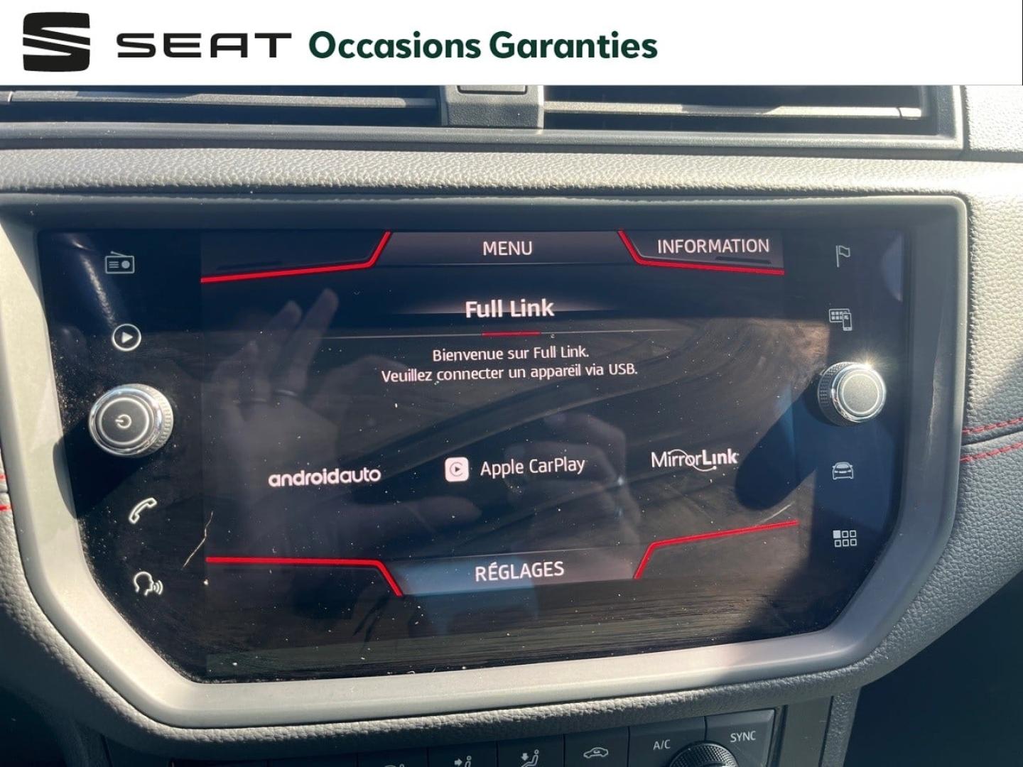 Voitures occasions SEAT ARONA FR Vezin-le-Coquet