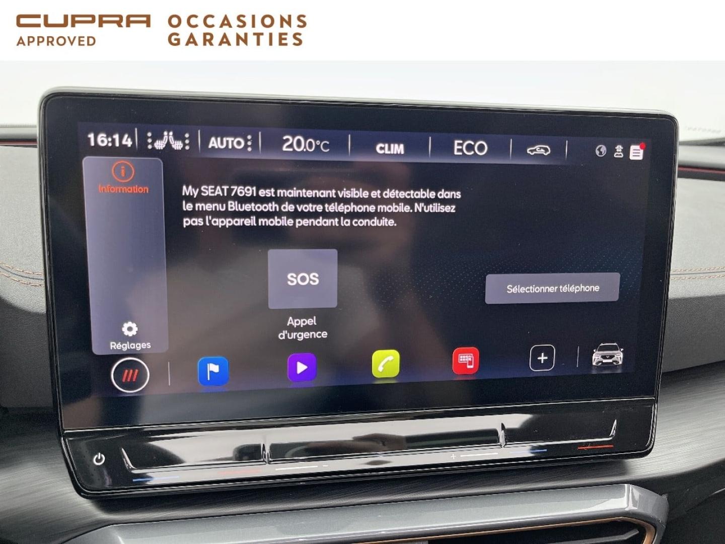 Voitures occasions CUPRA FORMENTOR VZ Orvault