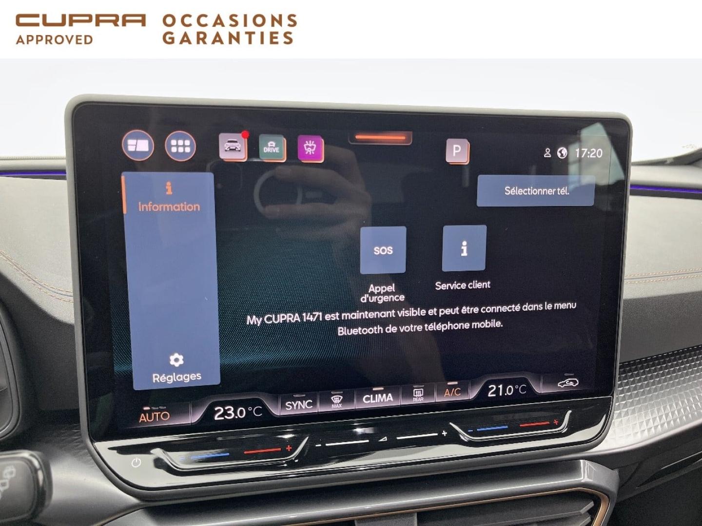 Voitures occasions CUPRA FORMENTOR V Orvault