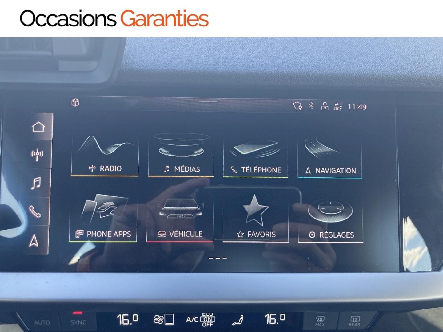 Voitures occasions Audi A3 Berline S line Tomblaine