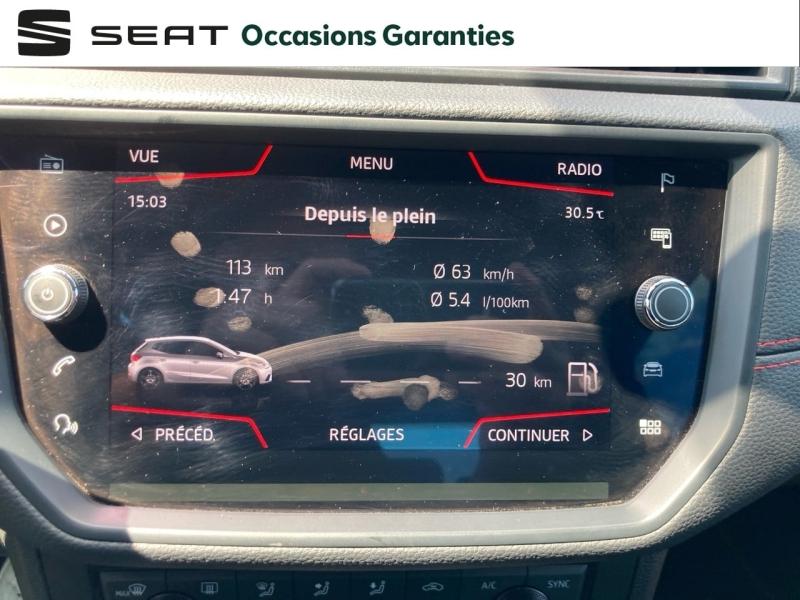 Voitures occasions SEAT IBIZA FR Tomblaine