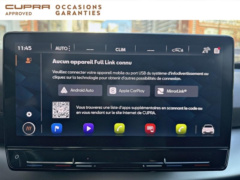 Voitures occasions CUPRA BORN VZ Paris