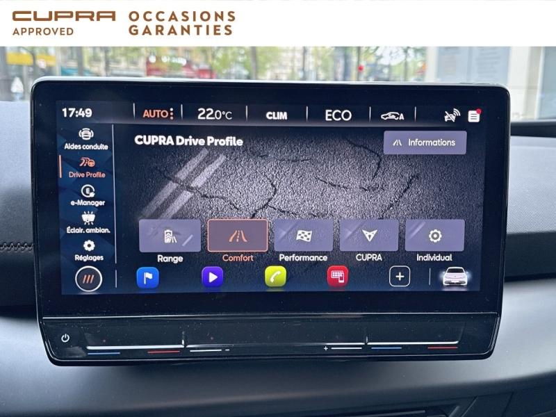 Voitures occasions CUPRA BORN VZ Paris