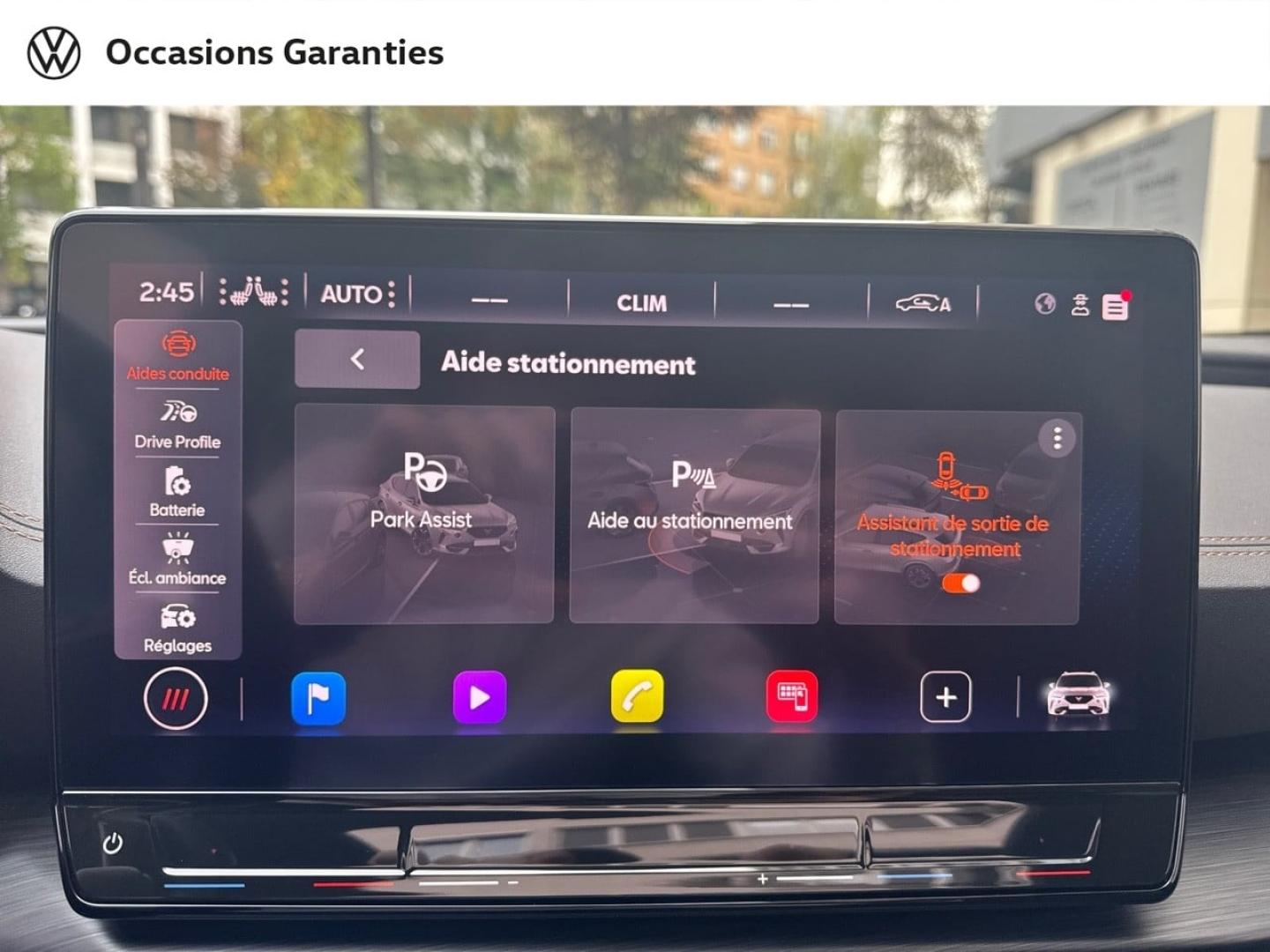 Voitures occasions CUPRA FORMENTOR VZ Paris