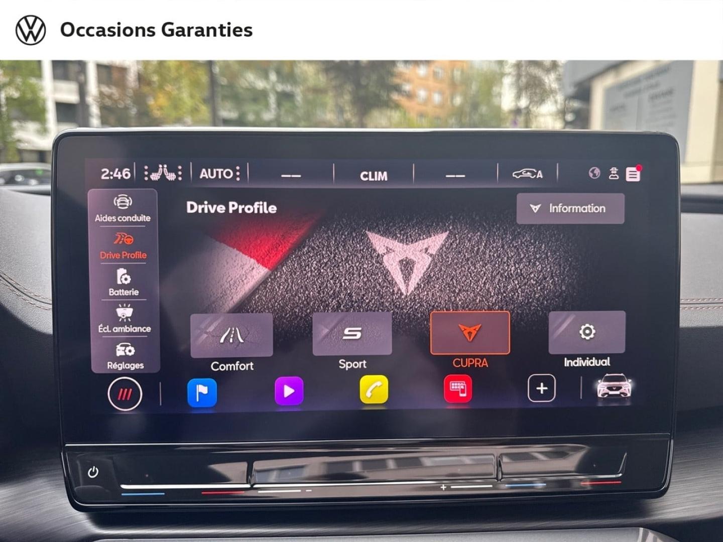Voitures occasions CUPRA FORMENTOR VZ Paris