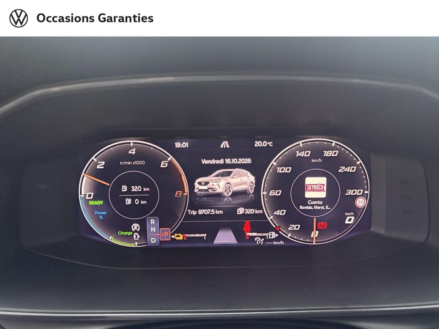 Voitures occasions CUPRA FORMENTOR V Paris