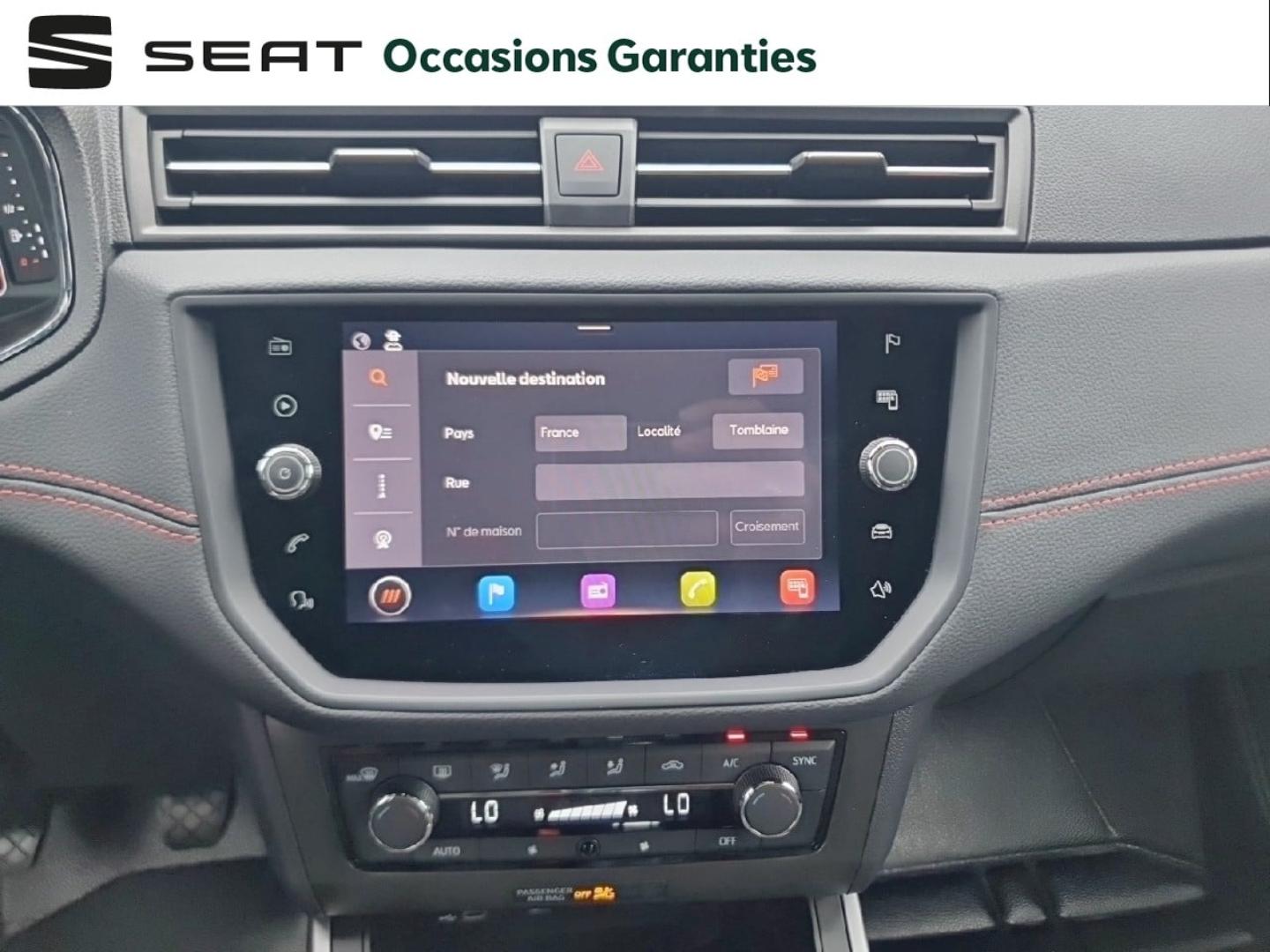 Voitures occasions SEAT ARONA FR Tomblaine