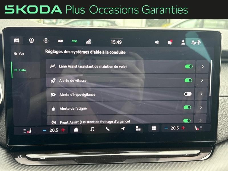 Voitures occasions ŠKODA OCTAVIA Sportline Clermont-Ferrand