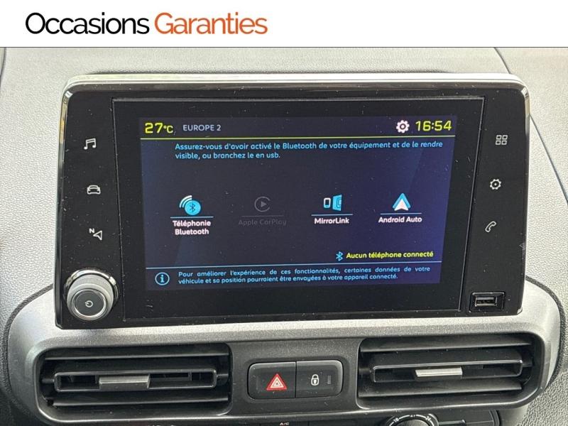 Voitures occasions PEUGEOT PARTNER Base Clermont-Ferrand