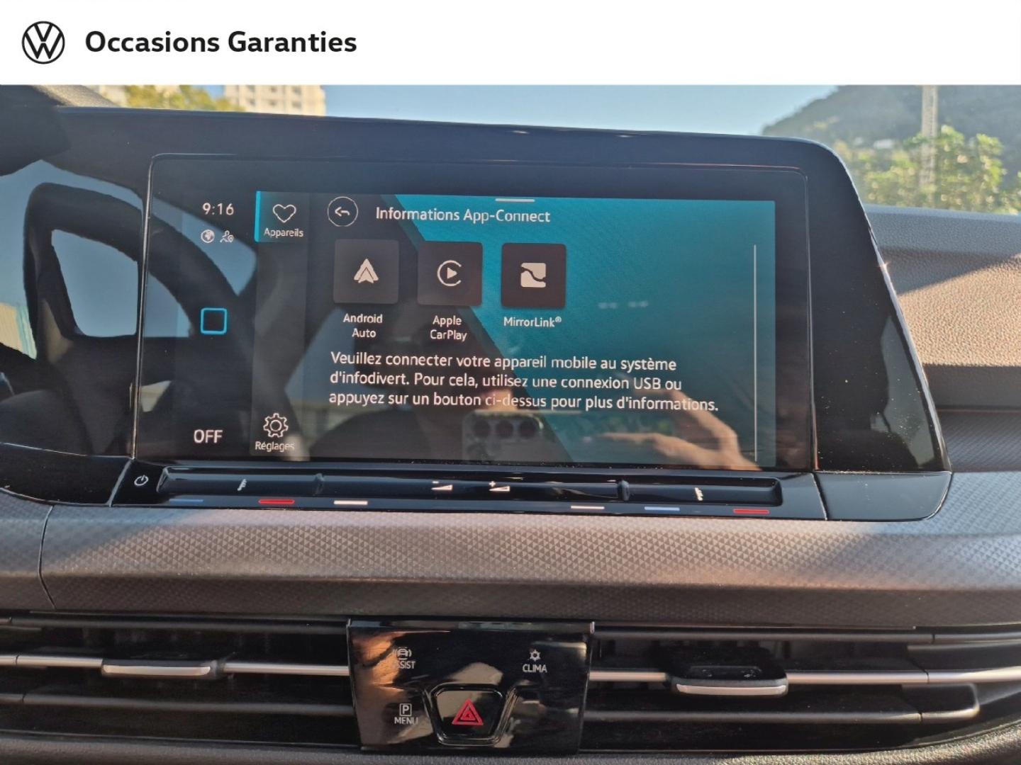 Voitures occasions VOLKSWAGEN GOLF Active Nice
