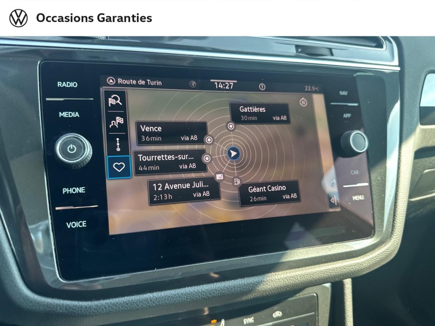 Voitures occasions VOLKSWAGEN TIGUAN Life Business Nice