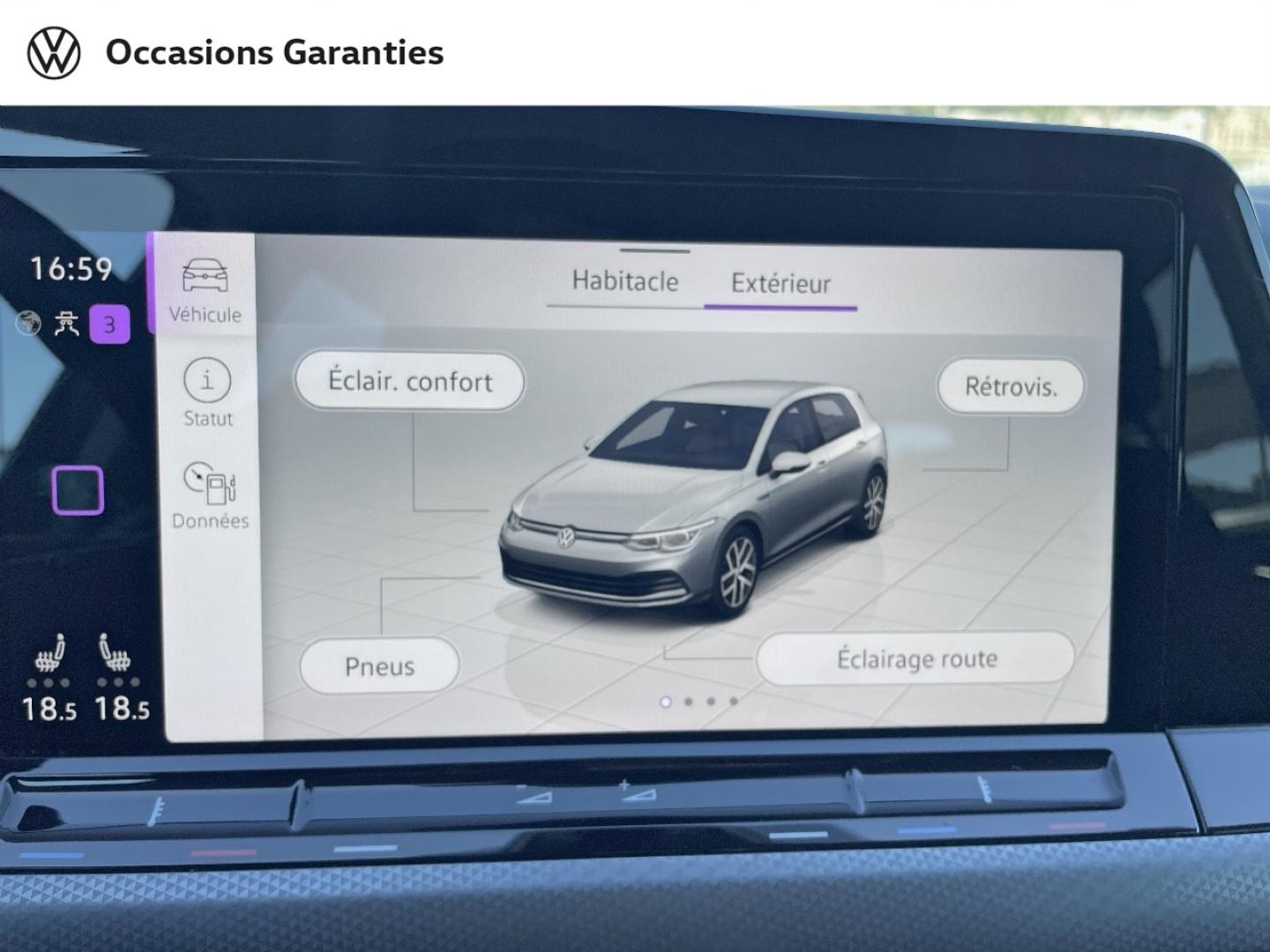 Voitures occasions VOLKSWAGEN GOLF Active Nice