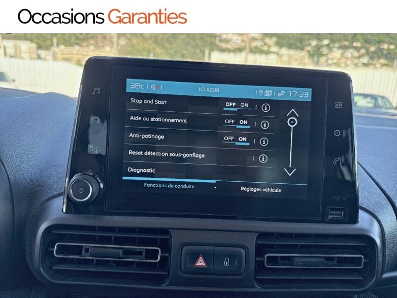 Voitures occasions CITROEN BERLINGO Shine Nice