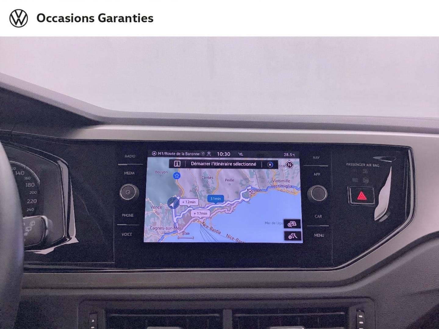Voitures occasions VOLKSWAGEN POLO Lounge Business Nice