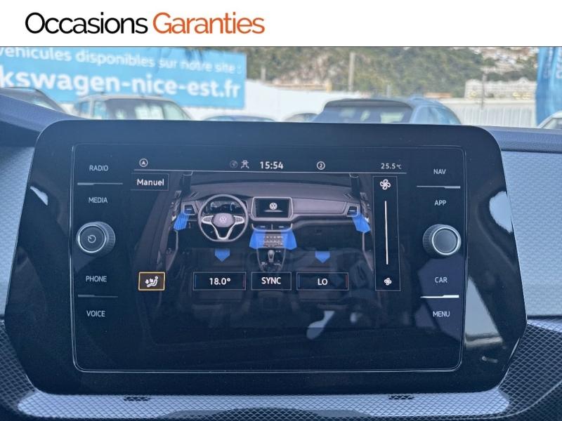 Voitures occasions VOLKSWAGEN T-CROSS VW Edition Nice