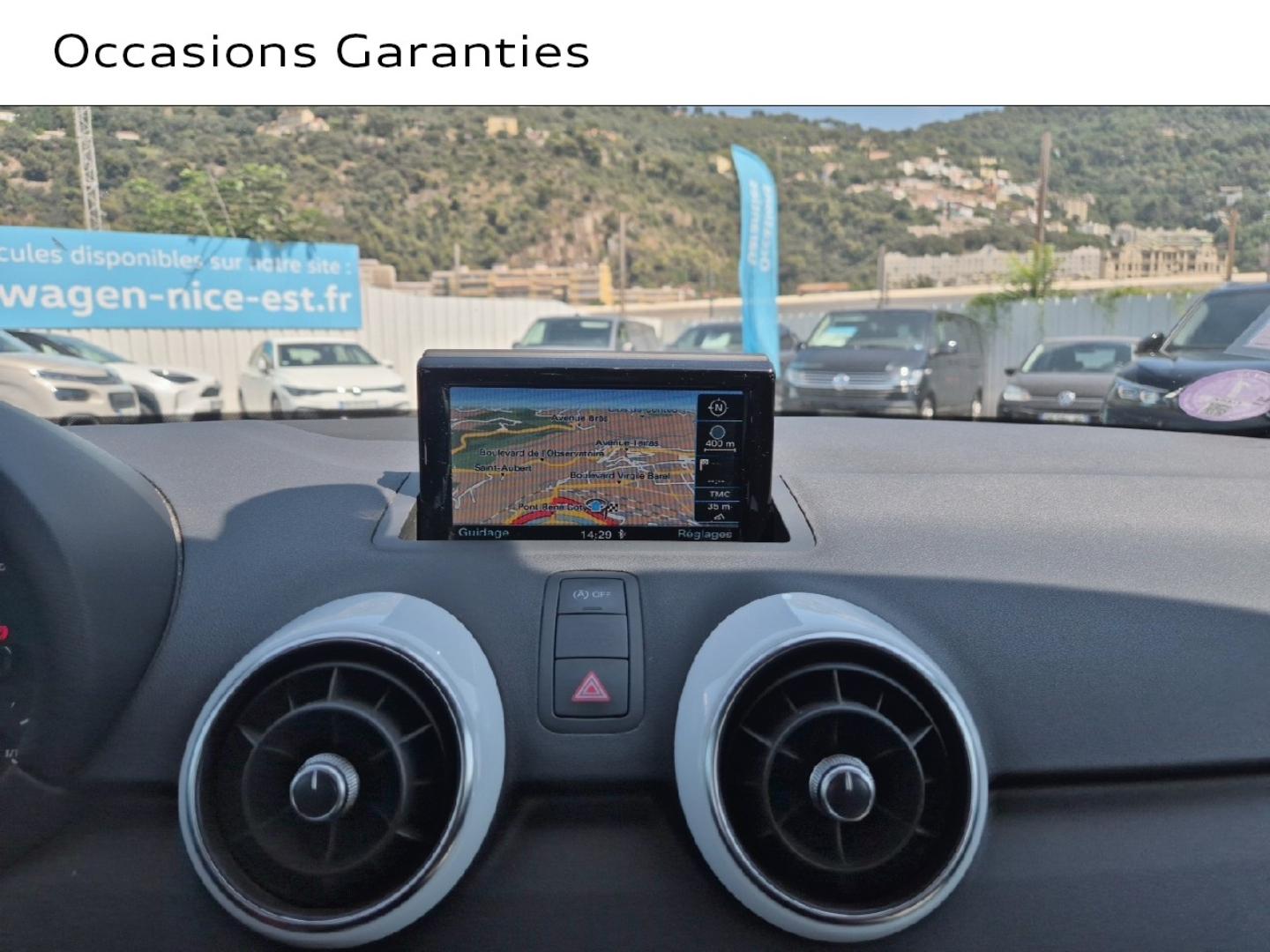 Voitures occasions Audi A1 Sportback Ambition Nice