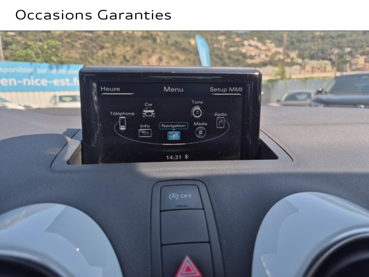 Voitures occasions Audi A1 Sportback Ambition Nice