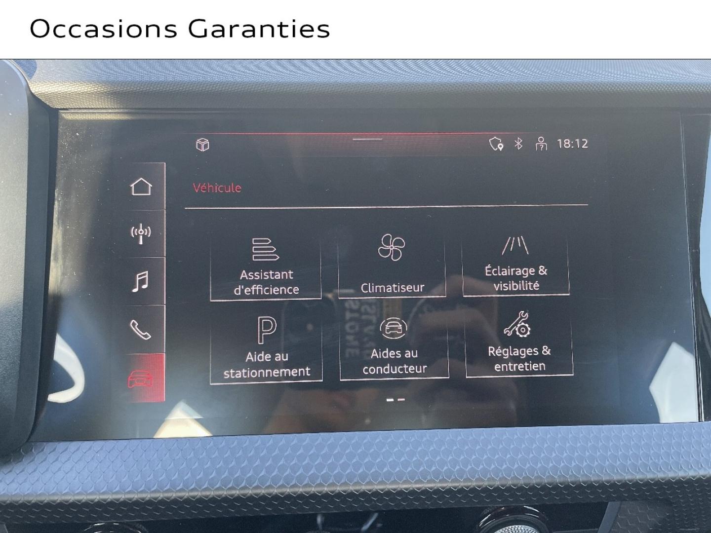 Voitures occasions Audi A1 Sportback Advanced Nice