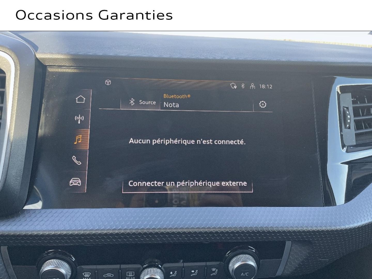 Voitures occasions Audi A1 Sportback Advanced Nice