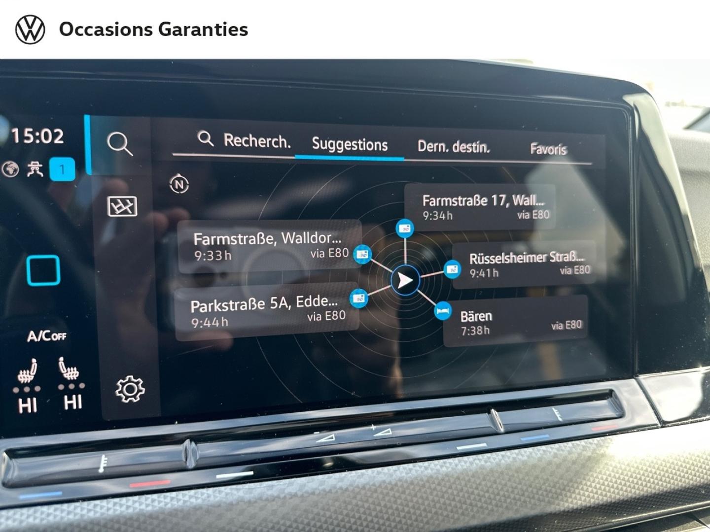 Voitures occasions VOLKSWAGEN GOLF Active Nice