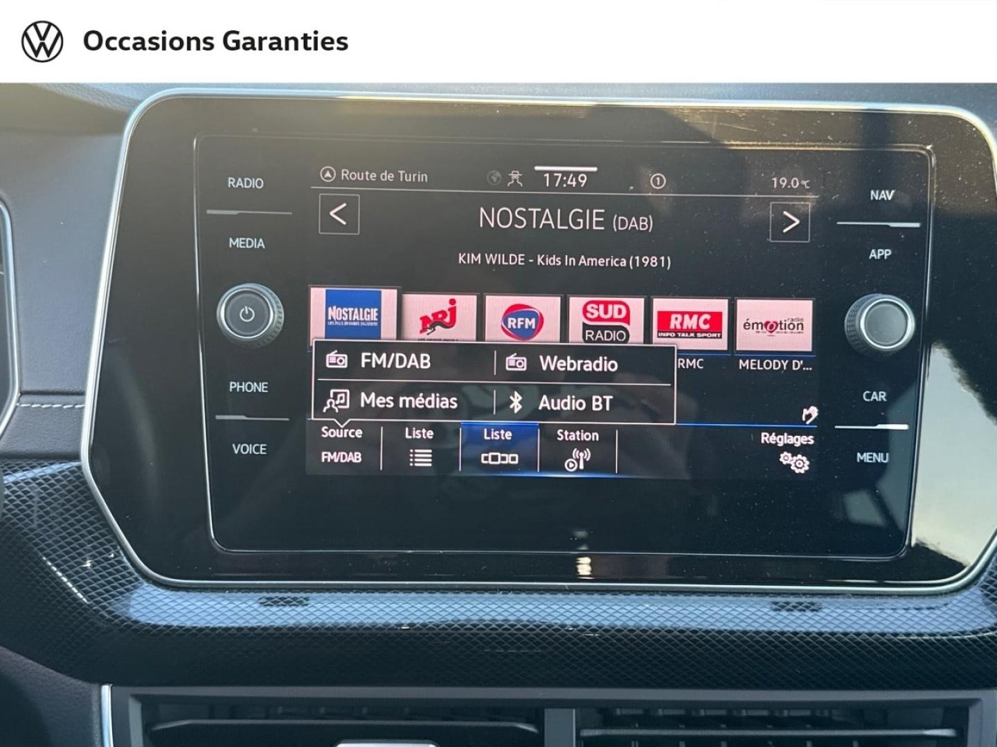 Voitures occasions VOLKSWAGEN T-CROSS R-Line Nice