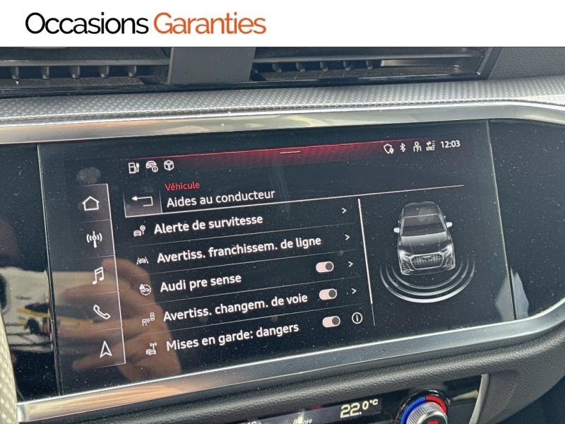 Voitures occasions Audi Q3 Sportback S line Villers-Cotterêts