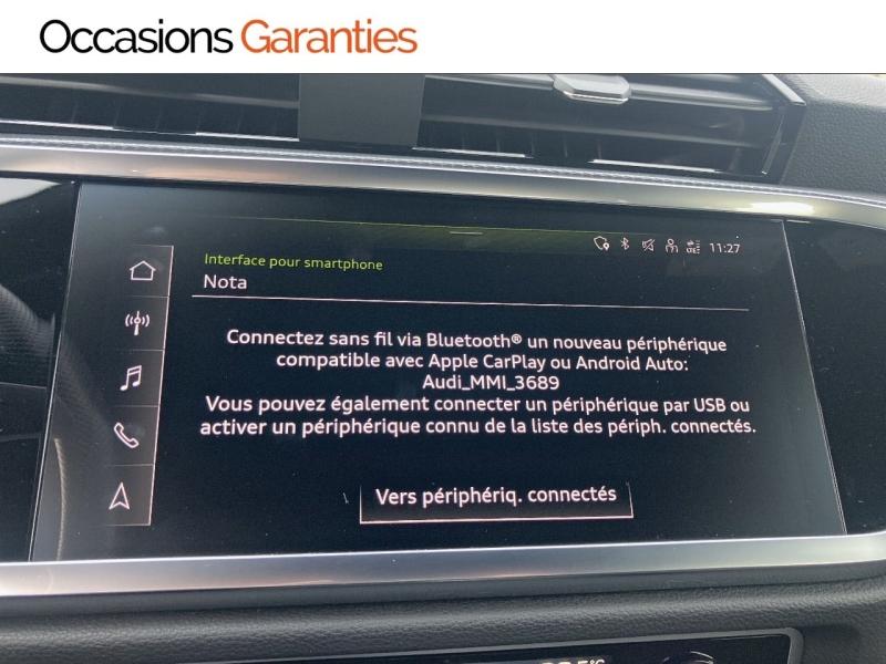 Voitures occasions Audi Q3 Sportback S line Villers-Cotterêts
