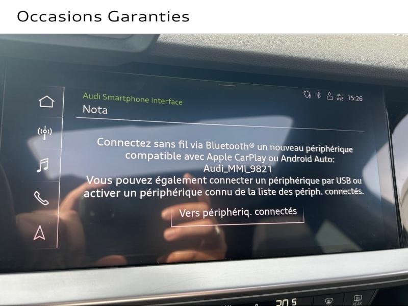 Voitures occasions Audi A3 Sportback S line Villers-Cotterêts