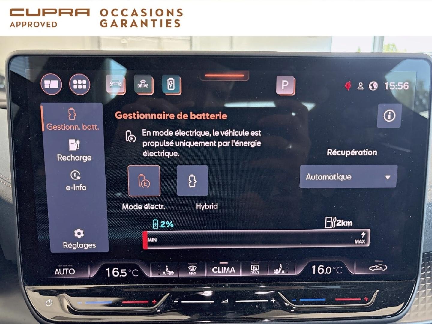 Voitures occasions CUPRA FORMENTOR VZ Villers-Cotterêts