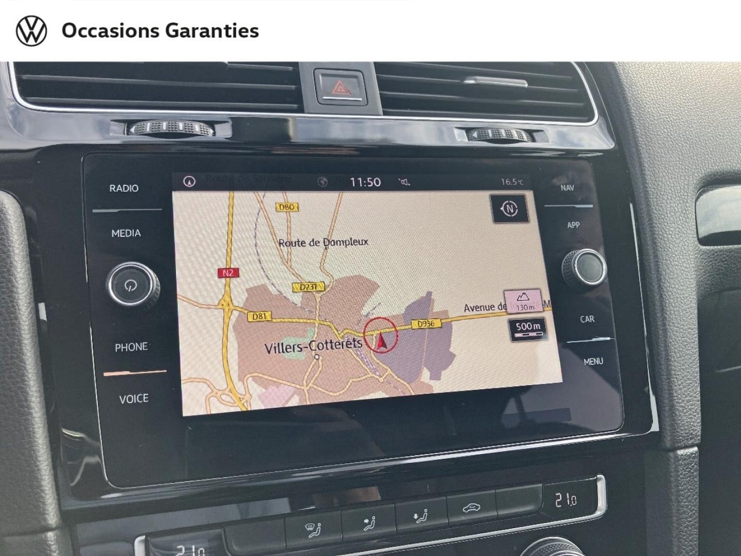 Voitures occasions VOLKSWAGEN GOLF Sound Villers-Cotterêts