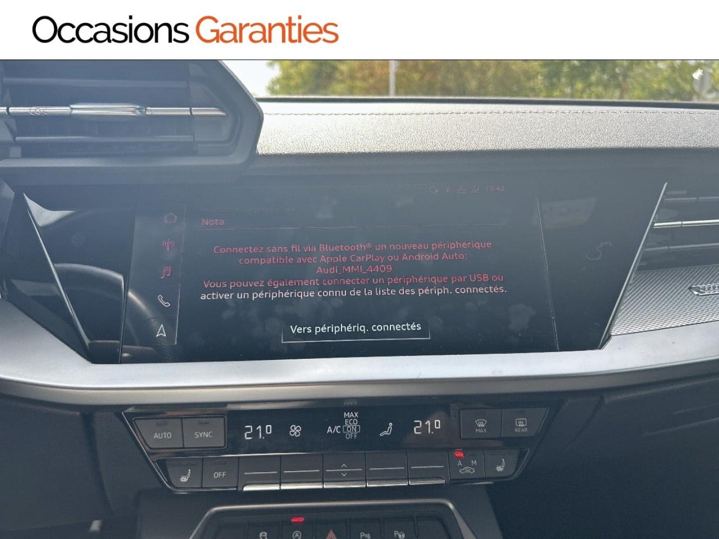 Voitures occasions Audi A3 Sportback S line Metz