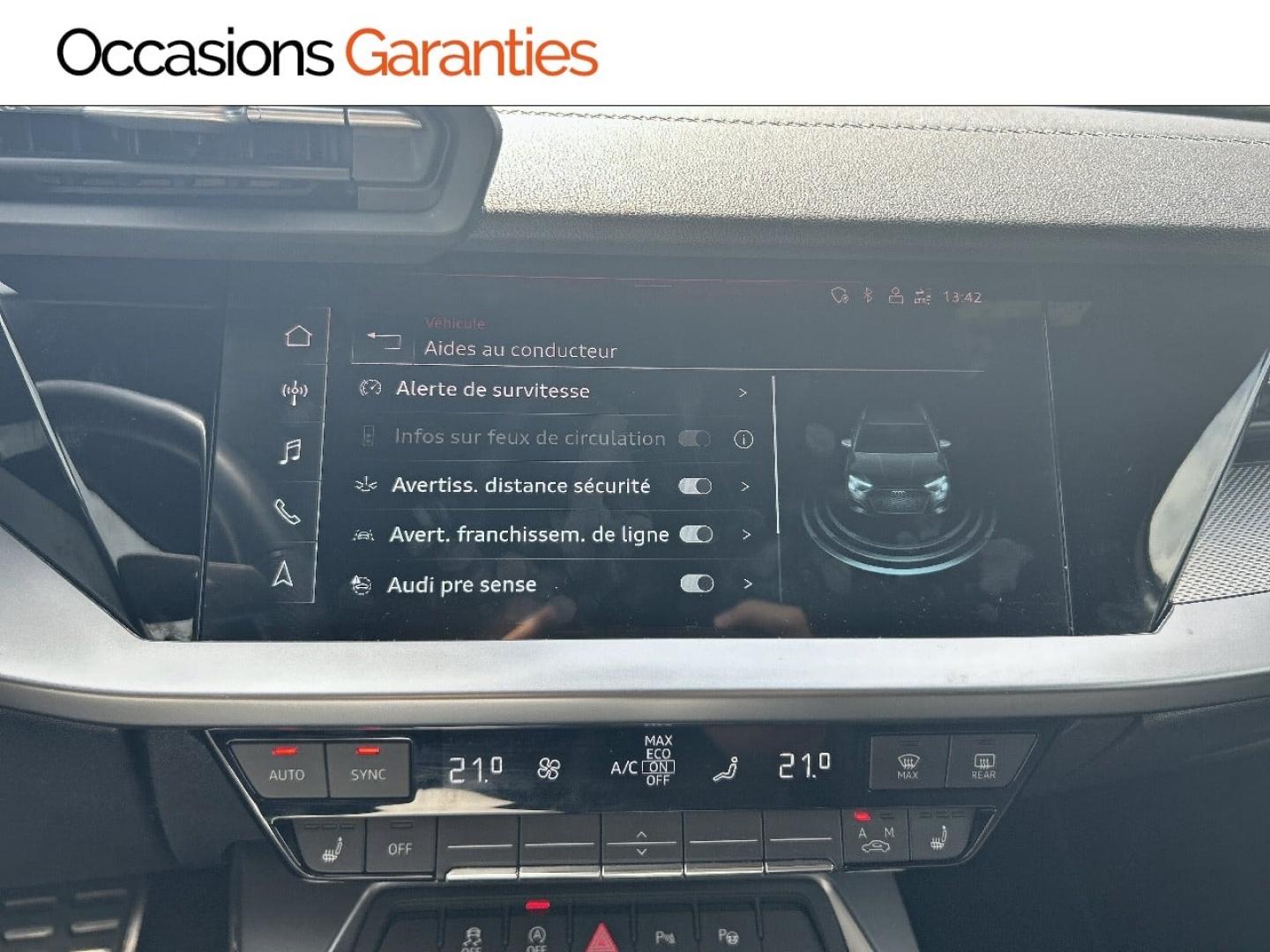 Voitures occasions Audi A3 Sportback S line Metz