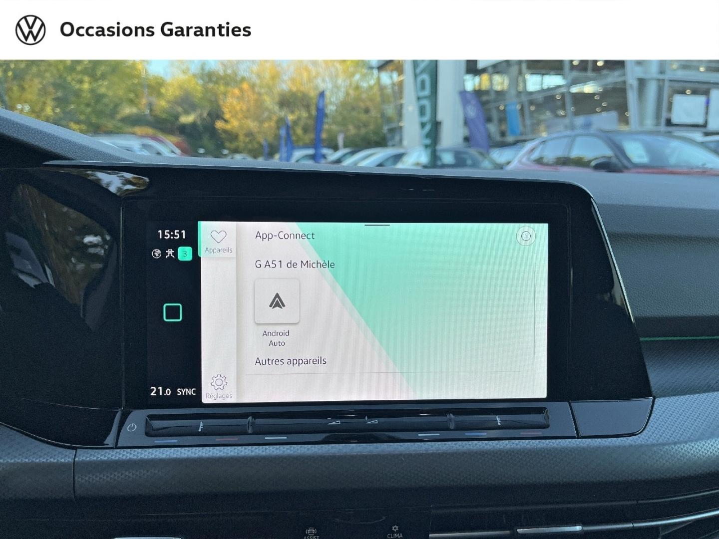 Voitures occasions VOLKSWAGEN GOLF Active Metz