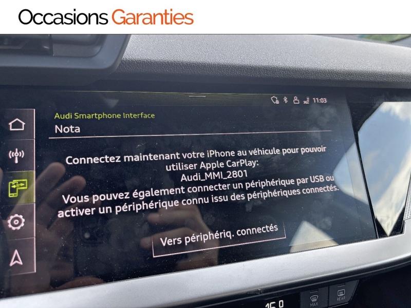 Voitures occasions Audi A3 Sportback Design Luxe Longeville-lès-Saint-Avold