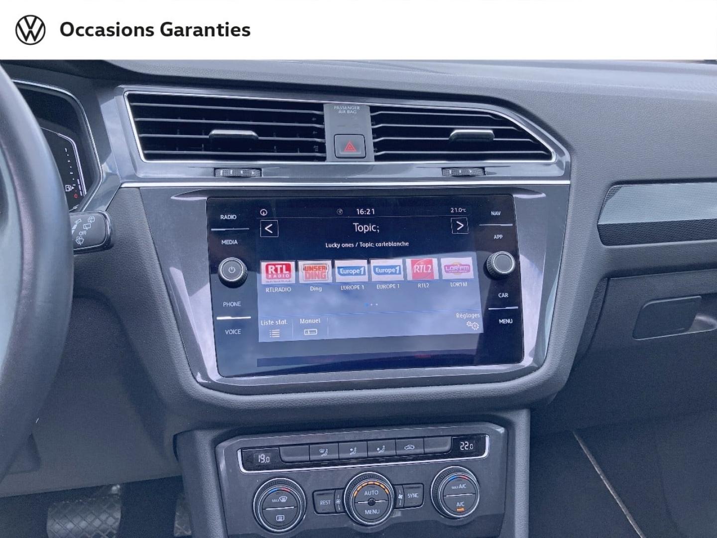 Voitures occasions VOLKSWAGEN TIGUAN ALLSPACE Carat Longeville-lès-Saint-Avold