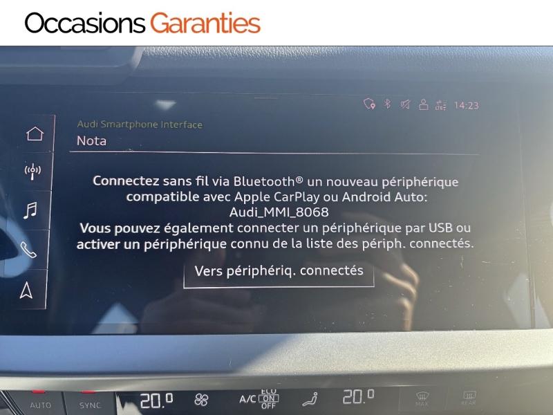 Voitures occasions Audi A3 Berline S line Thionville