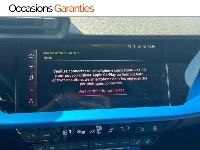 Voitures occasions Audi A3 Sportback S line Thionville