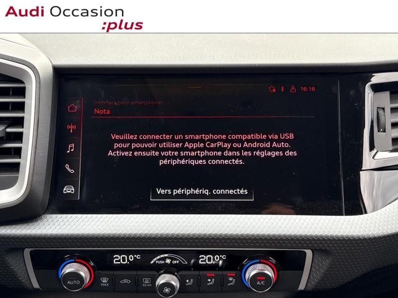 Voitures occasions Audi A1 Sportback Advanced 2 Dechy
