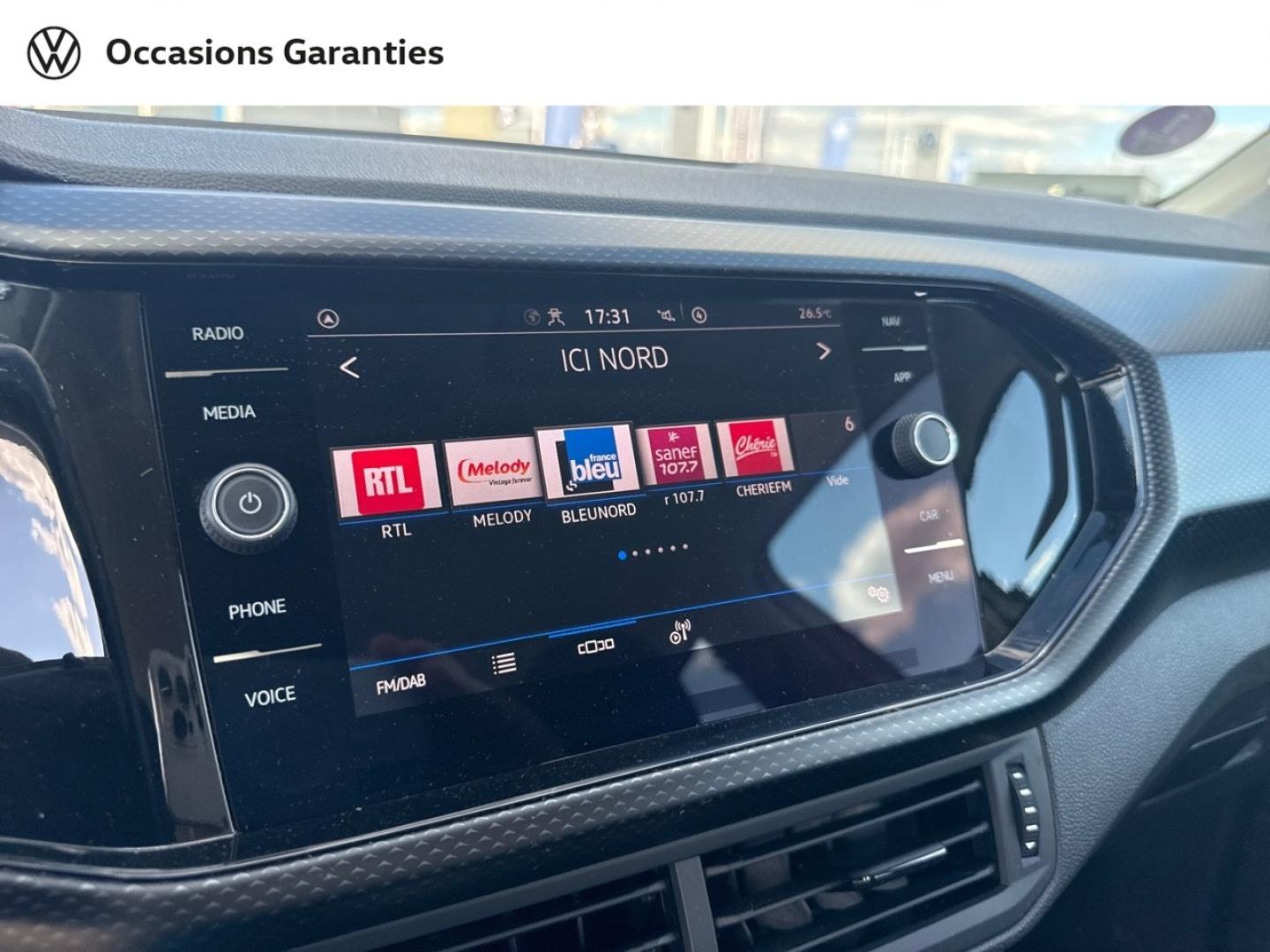 Voitures occasions VOLKSWAGEN T-CROSS Life Tech Dechy