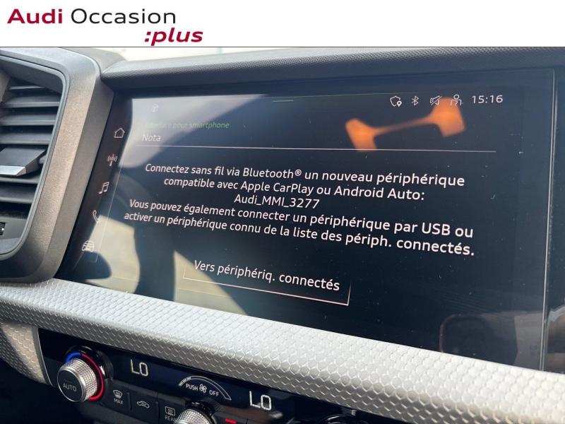 Voitures occasions Audi A1 Sportback S line Dechy