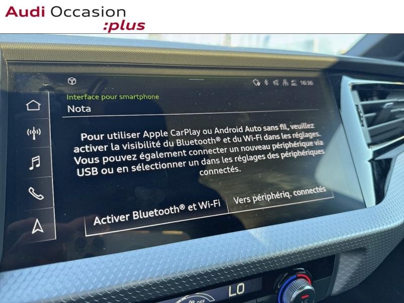 Voitures occasions Audi A1 Sportback S line Dechy