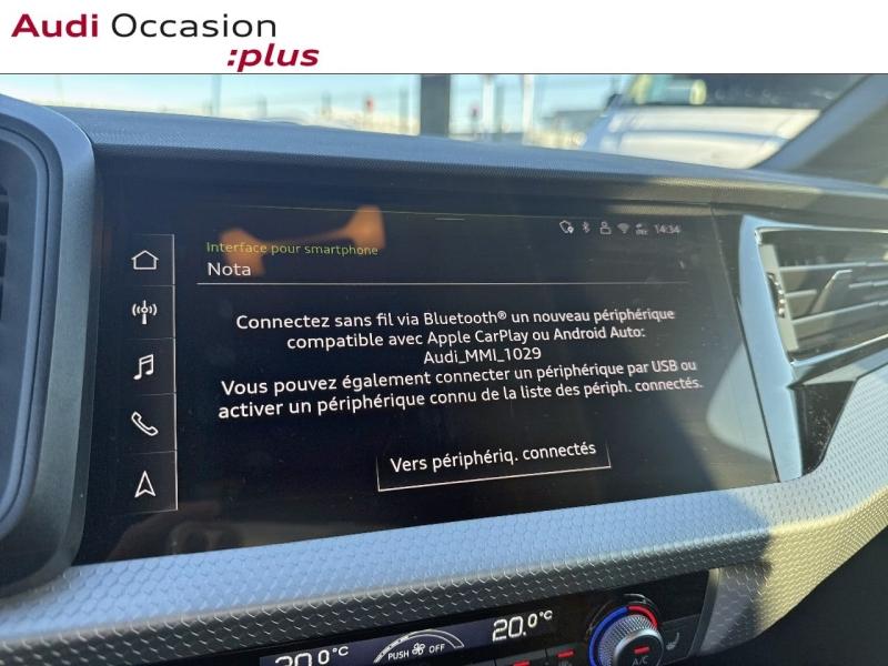 Voitures occasions Audi A1 Sportback S line plus Dechy