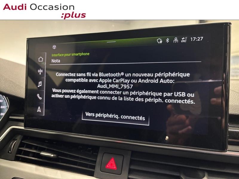 Voitures occasions Audi A4 Avant S line Dechy