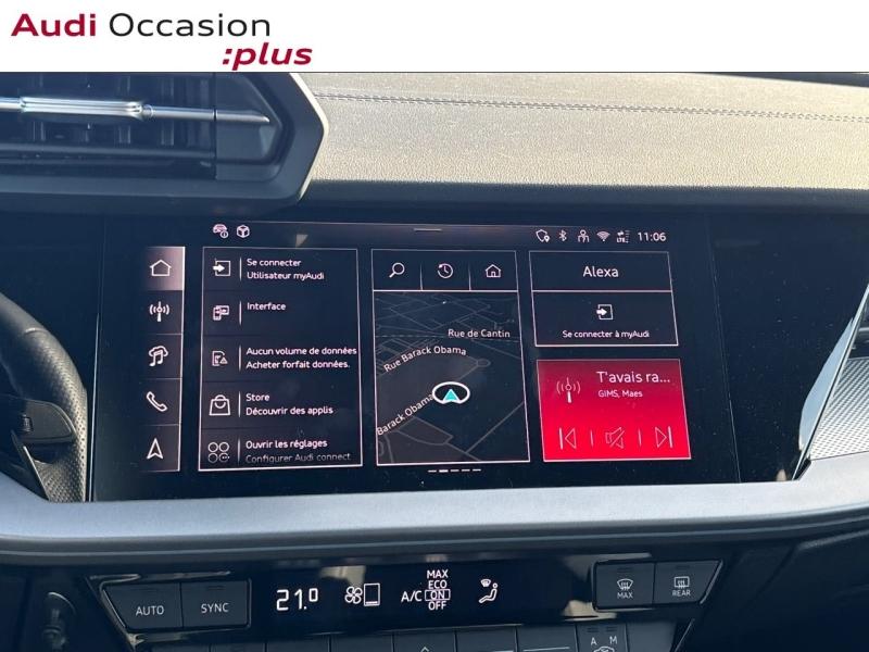 Voitures occasions Audi A3 Sportback S line Dechy